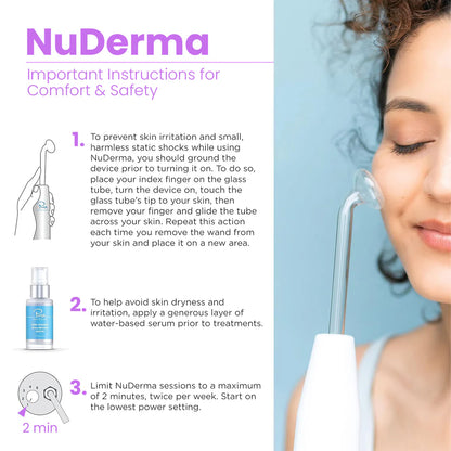 NuDerma™ Professional High Frequency Wand